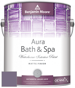 Benjamin Moore Aura 532 Bath & Spa Waterborne Interior Paint Matte Finish краска цвет NCS S 5020-R50B 