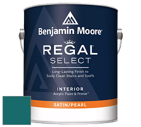 Benjamin Moore 550 Regal Select Waterborne Interior Pearl Finish краска цвет NCS S 5040-B40G 