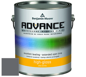 Benjamin Moore 794 Advance Interior Paint-High Gloss глянцевая алкидная эмаль цвет 1616 Stormy Sky