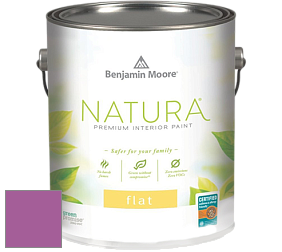 Benjamin Moore 512 Natura Interior Flat Finish матовая краска цвет NCS S 2060-R40B 