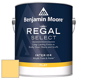 Benjamin Moore 547 Regal Select Waterborne Interior Flat Finish краска цвет 319 Dalila