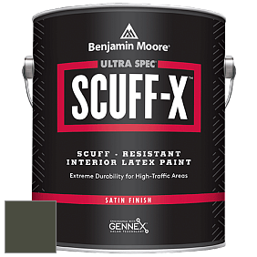 Benjamin Moore 486 Ultra Spec SCUFF-X Interior Satin Finish краска цвет NCS S 8010-G50Y 