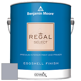 Benjamin Moore 549 Regal Select Waterborne Interior Eggshell Finish краска цвет 2118-50 Excalibur Gray