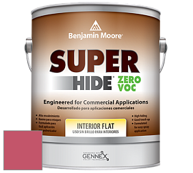 Benjamin Moore 355 Super Hide Zero Voc Interior Flat краска цвет 2087-30 Italiano Rose
