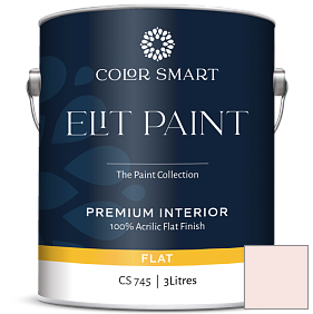 Краска COLOR SMART CS 745 ELIT PAINT глубокоматовая моющаяся краска цвет 2171-70 Pink Swirl