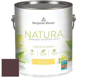 Benjamin Moore 512 Natura Interior Flat Finish матовая краска цвет NCS S 7020-R10B 