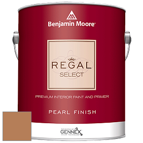 Benjamin Moore 550 Regal Select Waterborne Interior Pearl Finish краска цвет 1148 Cognac Snifter