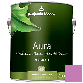 Краска Aura Waterborne Interior Semi-gloss Finish (528) цвет 2076-40 Raspberry Mousse