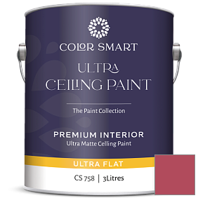 Краска COLOR SMART CS 758 ULTRA CEILING PAINT ультраматовая краска цвет 1329 Drop Dead Gorgeous