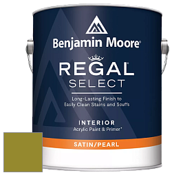 Benjamin Moore 550 Regal Select Waterborne Interior Pearl Finish краска цвет NCS S 3065-G60Y 