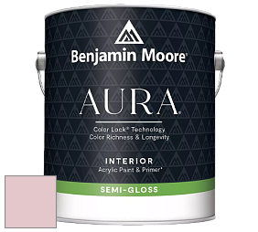 Benjamin Moore Aura 528 Waterborne Interior Semi-gloss Finish краска цвет NCS S 1015-R10B 