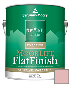 Краска Regal Select Exterior Paint-MoorLife Flat Finish (W105) цвет 2088-60 Fruit Shake