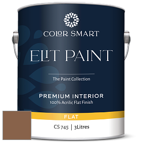 COLOR SMART CS 745 ELIT PAINT глубокоматовая моющаяся краска цвет 2163-20 Pony Brown
