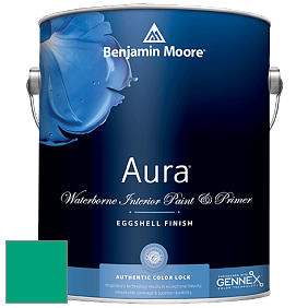 Benjamin Moore Aura 524 Waterborne Interior Eggshell Finish краска цвет NCS S 2060-B90G 