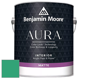 Benjamin Moore Aura 522 Interior Paint - Matte краска цвет 2042-30 Hummingbird Green