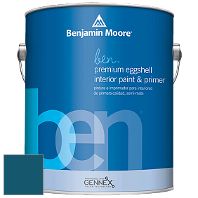 Benjamin Moore Ben W626 Premium Interior Latex Eggshell краска цвет NCS S 5540-B 