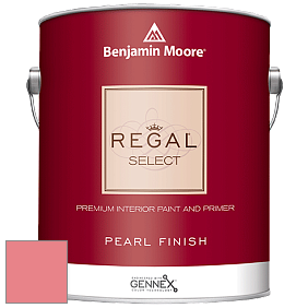 Benjamin Moore 550 Regal Select Waterborne Interior Pearl Finish краска цвет 2009-40 Pink Peach