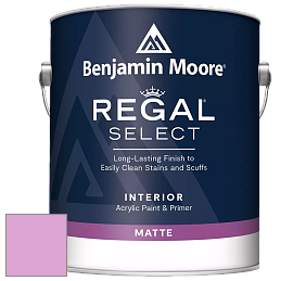 Benjamin Moore 548 IRegal Select Interior Paint - Matte краска цвет 2077-50 Pretty Pink