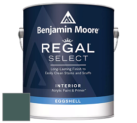 Benjamin Moore 549 Regal Select Waterborne Interior Eggshell Finish краска цвет 2050-20 Dollar Bill Green