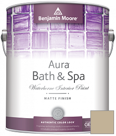 Краска Benjamin Moore Aura Bath & Spa Interior Paint Matte Finish (532) цвет 243 Baffin Island