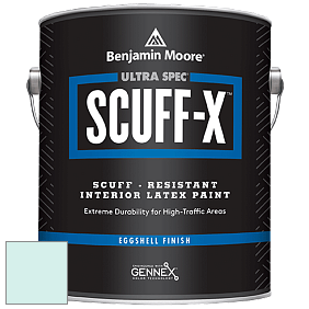 Benjamin Moore 485 Ultra Spec SCUFF-X Interior Eggshell Finish краска цвет 2048-70 Barely Teal