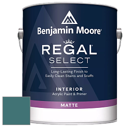 Benjamin Moore 548 IRegal Select Interior Paint - Matte краска цвет 2053-30 North Sea Green