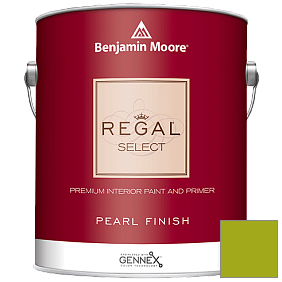 Краска Regal Select Waterborne Interior Pearl Finish (550) цвет 2027-10 Dark Lime