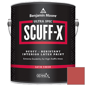 Краска Ultra Spec SCUFF-X Interior Satin Finish (486) цвет 1307 Geranium