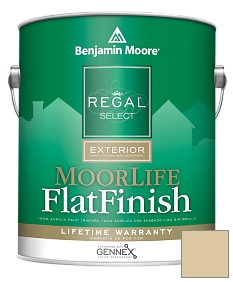 Краска Regal Select Exterior Paint-MoorLife Flat Finish (W105) цвет 263 Spring Morning