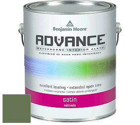 Benjamin Moore 792 Advance Interior Paint-Satin эмаль цвет NCS S 5030-G30Y 