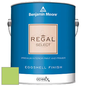Benjamin Moore 549 Regal Select Waterborne Interior Eggshell Finish краска цвет 2031-40 Spring Meadow Green