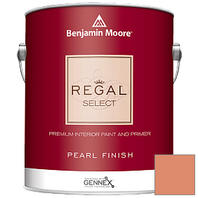 Краска Regal Select Waterborne Interior Pearl Finish (550) цвет 075 Flamingo Orange
