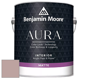 Benjamin Moore Aura 522 Interior Paint - Matte краска цвет 1243 Monet