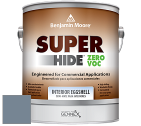 Benjamin Moore 357 Super Hide Zero Voc Interior Eggshell краска цвет 1629 Bachelor Blue