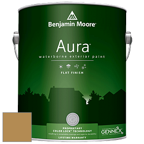 Benjamin Moore Aura 629 Waterborne Exterior Flat Finish краска цвет AF-350 