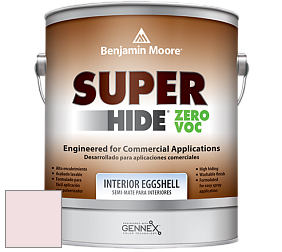 Benjamin Moore 357 Super Hide Zero Voc Interior Eggshell краска цвет 2005-70 Wispy Pink