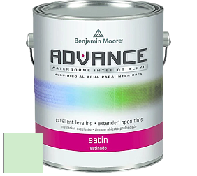 Benjamin Moore 792 Advance Interior Paint-Satin эмаль цвет 2033-60 Mantis Green