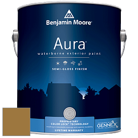 Benjamin Moore Aura 632 Waterborne Exterior Semi-Gloss Finish краска цвет 2153-20 Corduroy