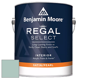 Benjamin Moore 550 Regal Select Waterborne Interior Pearl Finish краска цвет 682 Warm Springs
