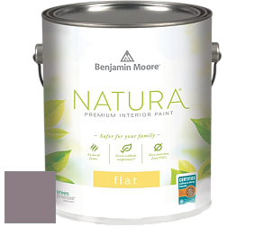 Benjamin Moore 512 Natura Interior Flat Finish матовая краска цвет NCS S 5010-R30B 