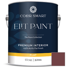 Краска COLOR SMART CS 745 ELIT PAINT глубокоматовая моющаяся краска цвет AF-300 