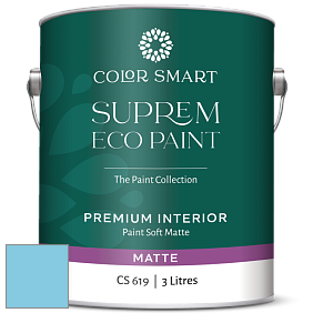 COLOR SMART CS 619 SUPREM ECO PAINT матовая краска цвет NCS S 0540-B 