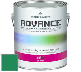 Benjamin Moore 792 Advance Interior Paint-Satin эмаль цвет 2039-20 Emerald Isle