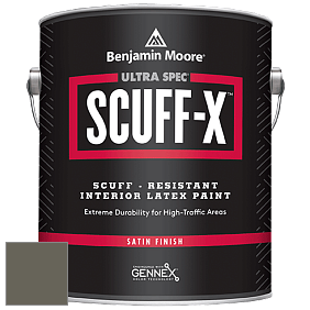 Benjamin Moore 486 Ultra Spec SCUFF-X Interior Satin Finish краска цвет 2138-30 Mohegan Sage