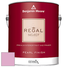 Benjamin Moore 550 Regal Select Waterborne Interior Pearl Finish краска цвет 2078-50 Pink Begonia