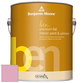 Benjamin Moore Ben W625 Premium Interior Latex Flat краска цвет 2084-50 Rosy Glow