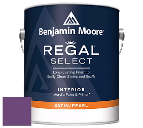 Benjamin Moore 550 Regal Select Waterborne Interior Pearl Finish краска цвет NCS S 4050-R50B 