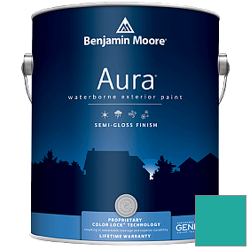 Краска Aura Waterborne Exterior Semi-Gloss Finish (632) цвет 664 Poseidon