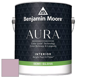 Benjamin Moore Aura 528 Waterborne Interior Semi-gloss Finish краска цвет NCS S 2020-R30B 