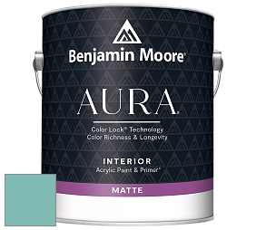Benjamin Moore Aura 522 Interior Paint - Matte краска цвет NCS S 2030-B60G 
